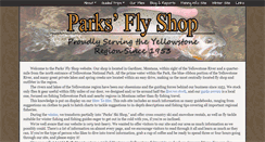 Desktop Screenshot of parksflyshop.com
